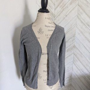 Women's Ambiance grey cardigan, Size M